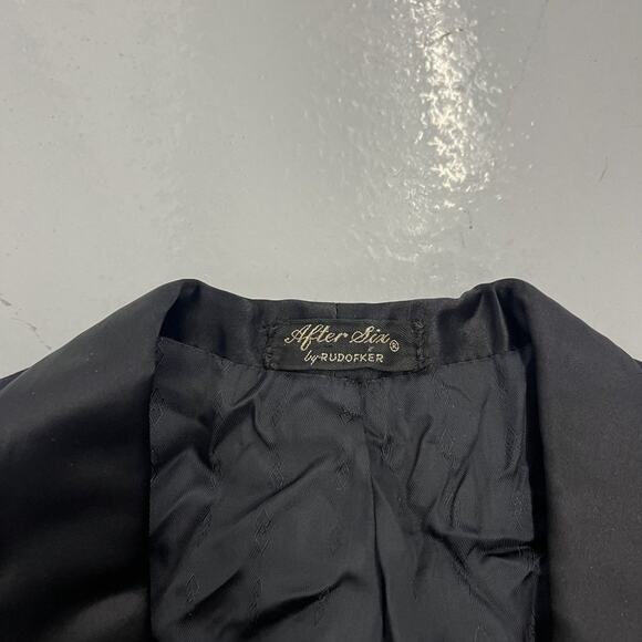 Vintage 40s After Six Rudofker Navy Wool 2-Piece Suit - Picture 4 of 8